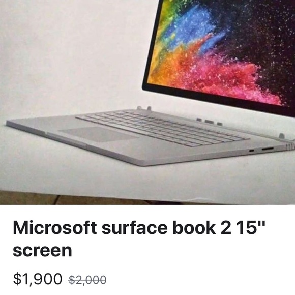 Microsoft surface book - Picture 2 of 2